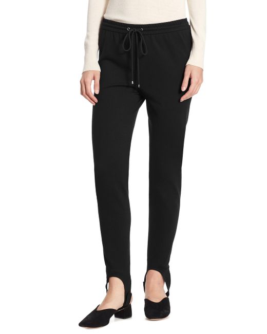 black pull on pants
