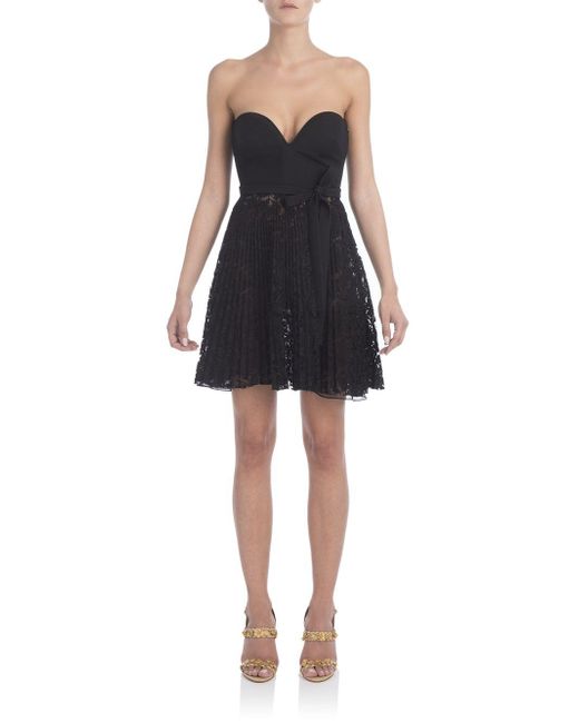 Valentino Sweetheart Bag valentino sweetheart strapless lace dress in black save Valentino Sweetheart Bag valentino sweetheart strapless lace dress in black save