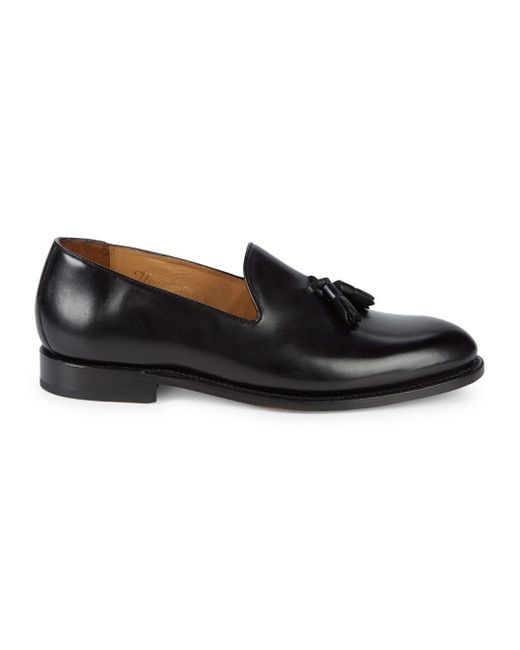 Lyst - Nettleton Dino Classic Leather Loafers in Black for Men