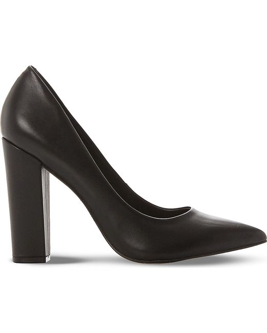 steve madden block heel black