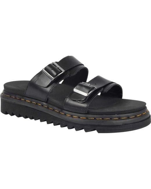 dr martens platform slides