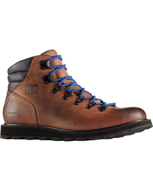 sorel men's madson hiker waterproof boot