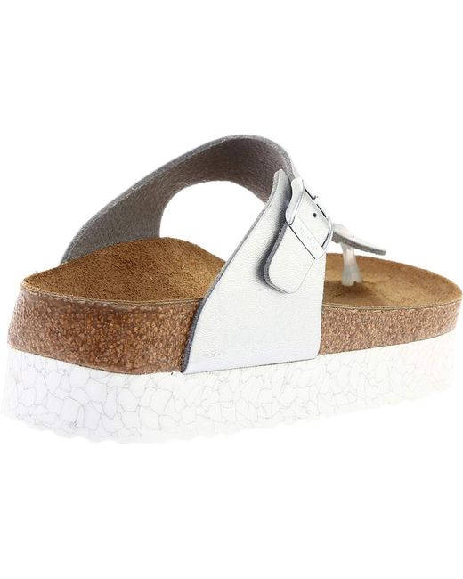 birkenstock gizeh platform exquisite sandals