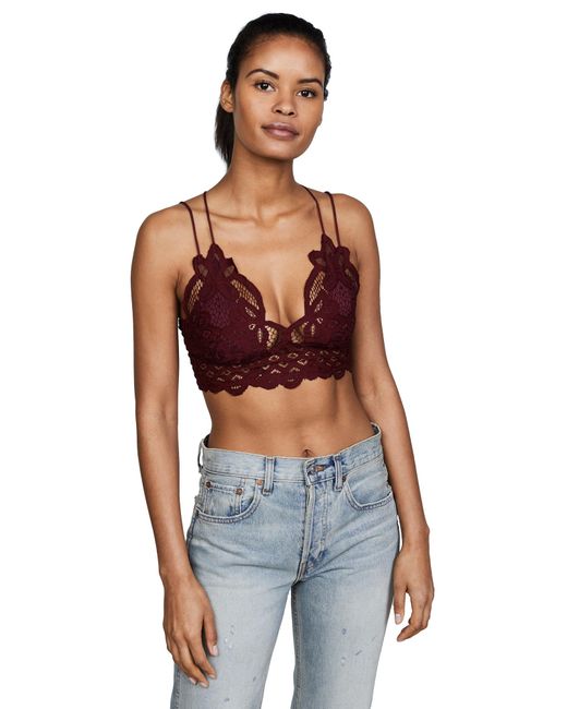 Lyst - Free People Adella Bralette