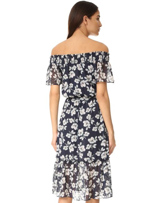 Moon River | Moon River Off-Shoulder Midi Dress