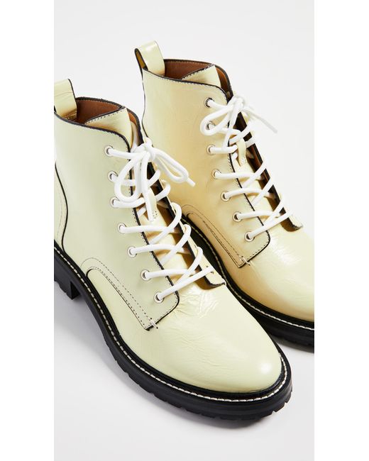 rag and bone cannon boots white
