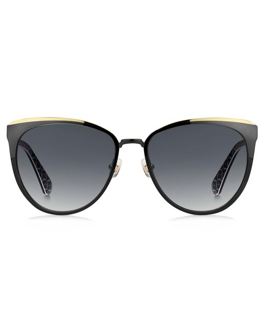 Lyst Kate Spade Jabrea/s Cateye Sunglasses in Black