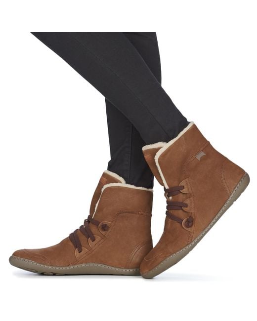 camper peu cami bootie