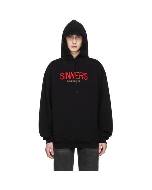 balenciaga hoodie sinners