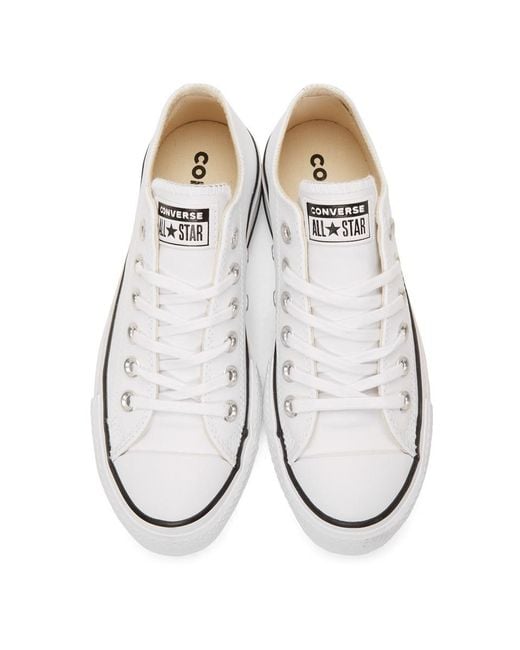 white leather chuck taylor converse