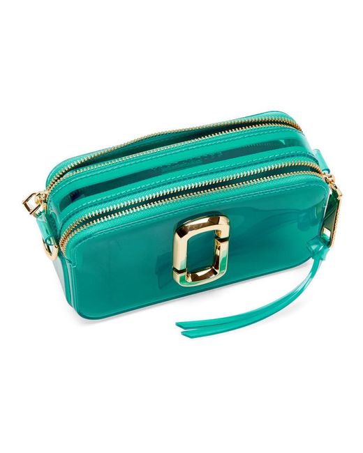 Marc Jacobs Blue Jelly Snapshot Bag in Blue - Lyst