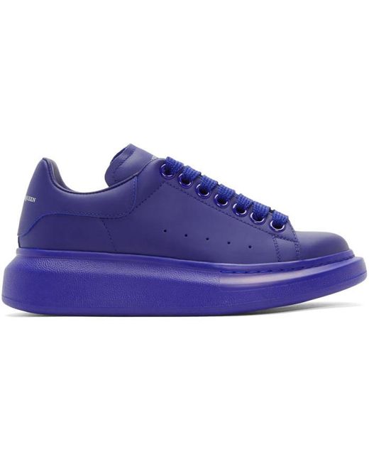 Lyst - Alexander mcqueen Blue Oversized Trainers in Blue - Save 3%