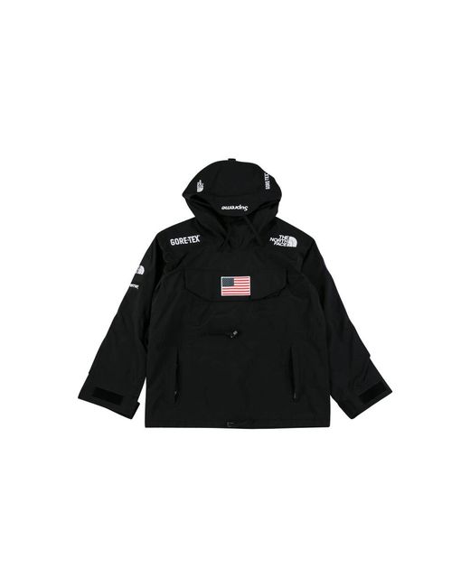 Supreme Tnf Expedition Pullover Jacket 'trans Antarctic' in Black for