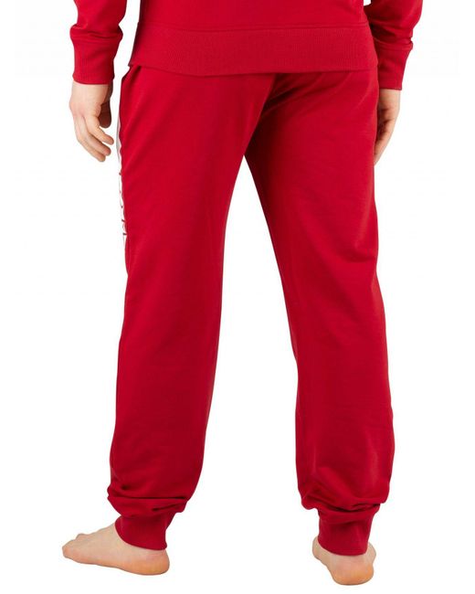tommy hilfiger red track pants