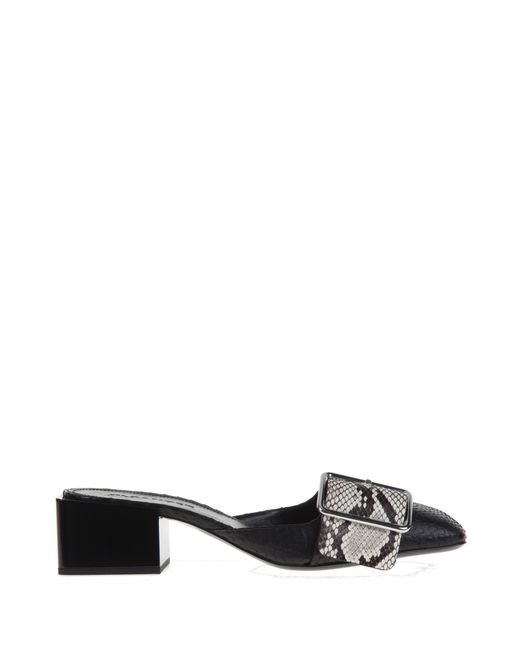 Jil Sander Python Cut Out Wedges jil sander buckled python and leather sandals in black Jil Sander Python Cut Out Wedges jil sander buckled python and leather sandals in black