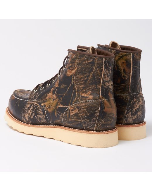 Lyst - Red Wing Moc Toe 8884 Mossy Oak Camo Boots for Men