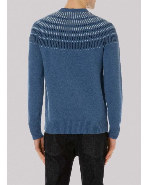 sunspel blue jumper