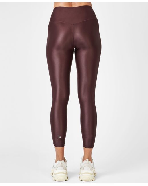 high shine workout leggings