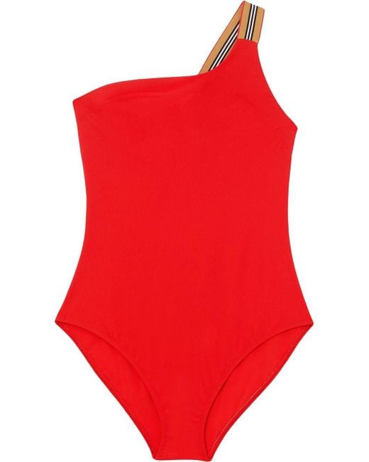 burberry swimsuit red