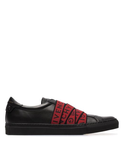 givenchy 4g shoelace sneakers in leather