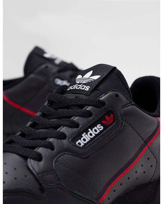 adidas Originals Leather Continental 80 Black for Men Save adidas Originals Suede Zx 700 in Black for Men Lyst