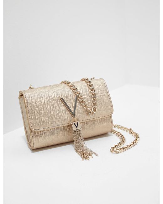 Women S Metallic Divina Chain Shoulder Bag Gold