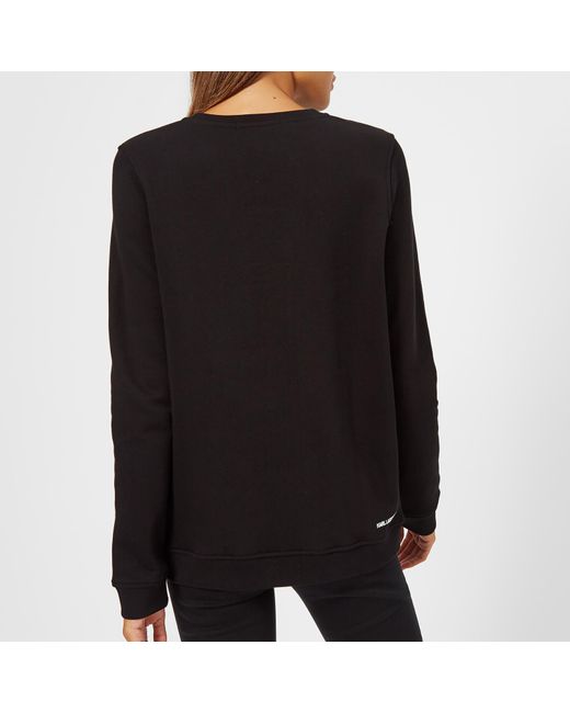 Karl Space Rocket Sweatshirt Lyst Black Lagerfeld qnABY47
