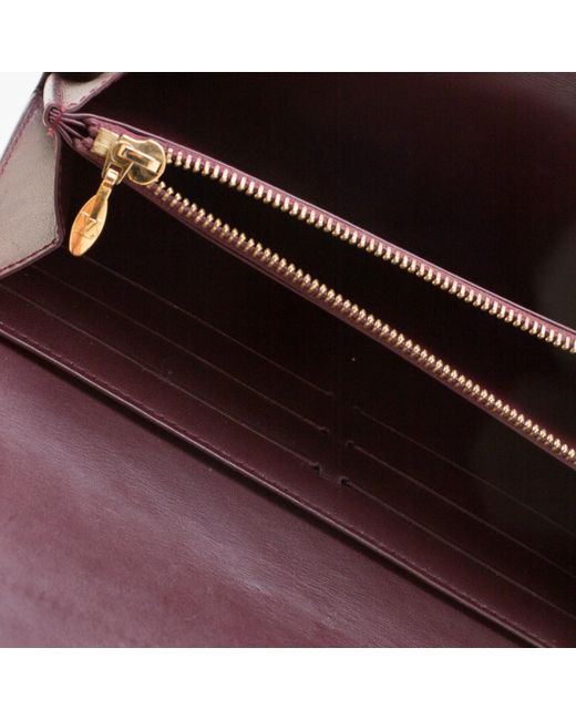 Louis Vuitton Amarante Monogram Vernis Sarah Wallet in Purple - Lyst