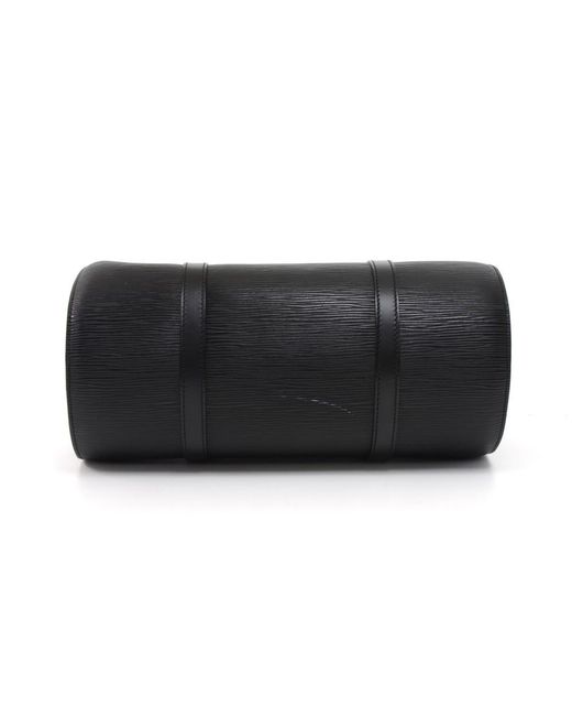 Lyst - Louis Vuitton Noir Epi Leather Soufflot Bag in Black