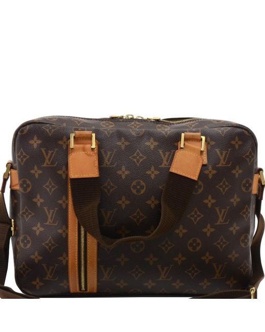 Lyst - Louis Vuitton Monogram Canvas Sac Bosphore Messenger Bag in Brown