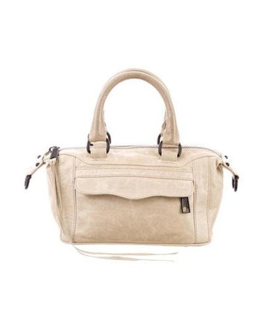 Lyst Rebecca Minkoff Leather M A B Bag In Black Rebecca Minkoff Black Leather M A B Bag Lyst
