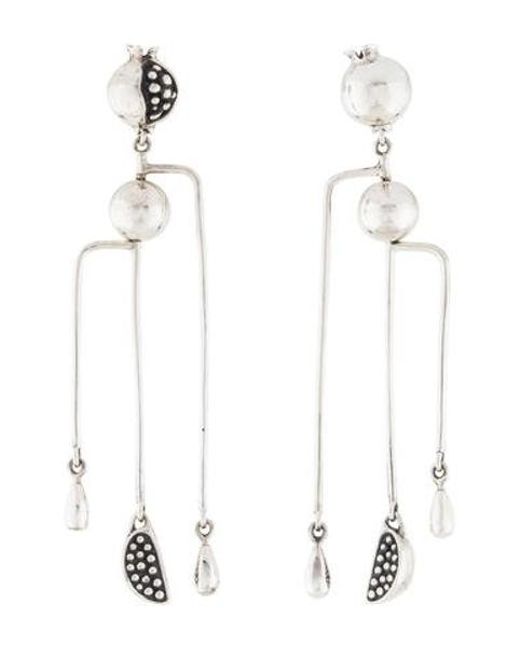 Lyst Pamela Love Hera Mobile Earrings Silver In Metallic Pamela Love Metallic Hera Mobile Earrings Silver Lyst