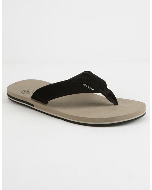 Lyst - Volcom Victor Mens Sandals in Black for Men