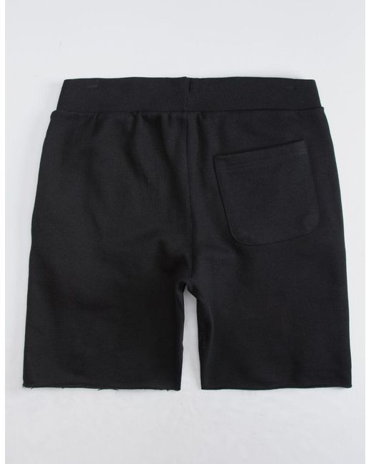 champion sweat shorts black