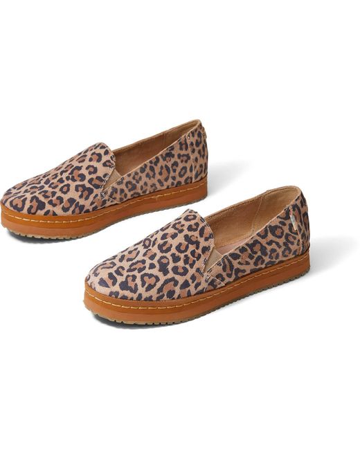 leopard print slip ons