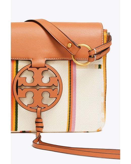 carson striped crossbody bag tory burch