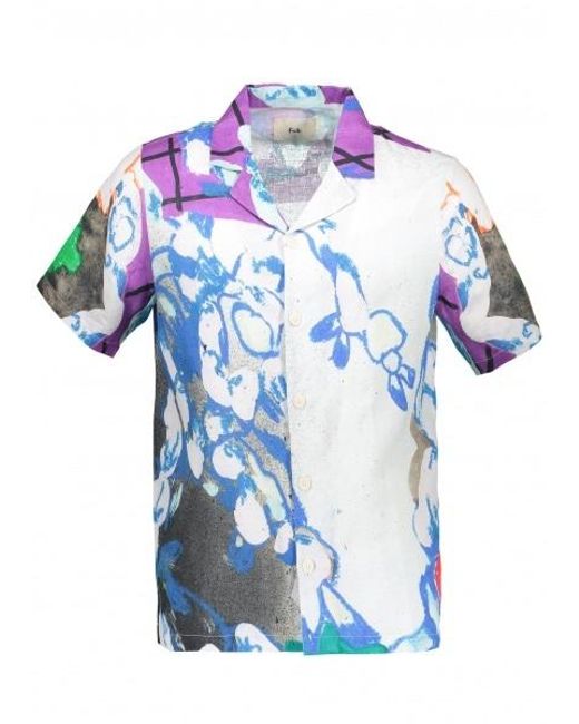 folk soft collar shirt