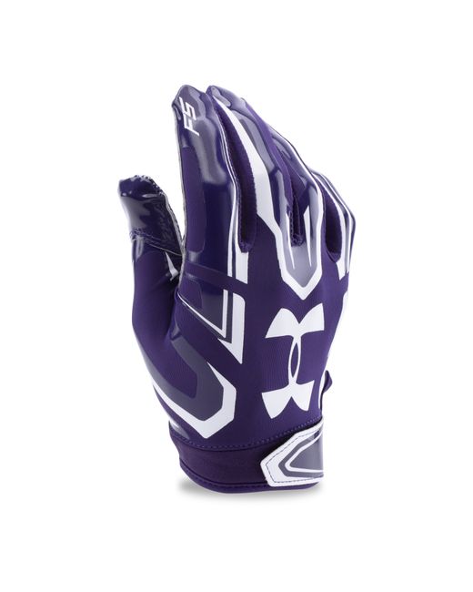 Under armour Men's Ua F5 Football Gloves in Purple for Men Lyst