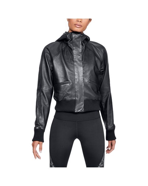 Lyst Under Armour Women S Ua Misty Copeland Signature Leather Under Armour Black Women S Ua Misty Copeland Signature Leather Er Jacket