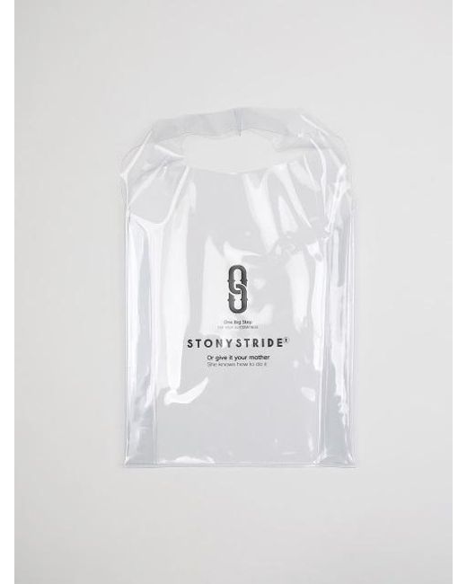Lyst W Concept Pvc Clear Bag In White W Concept White Pvc Clear Bag Lyst