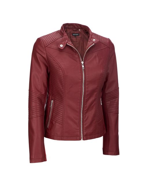 Lyst Wilsons Leather Plus Size Black Rivet Moto Mock Collar Faux Wilsons Leather Red Plus Size Black Rivet Moto Mock Collar Faux Jacket