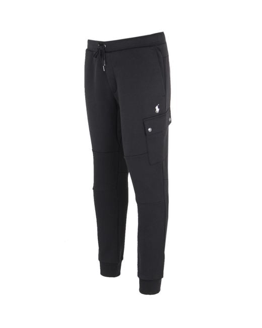 polo sweatpants black