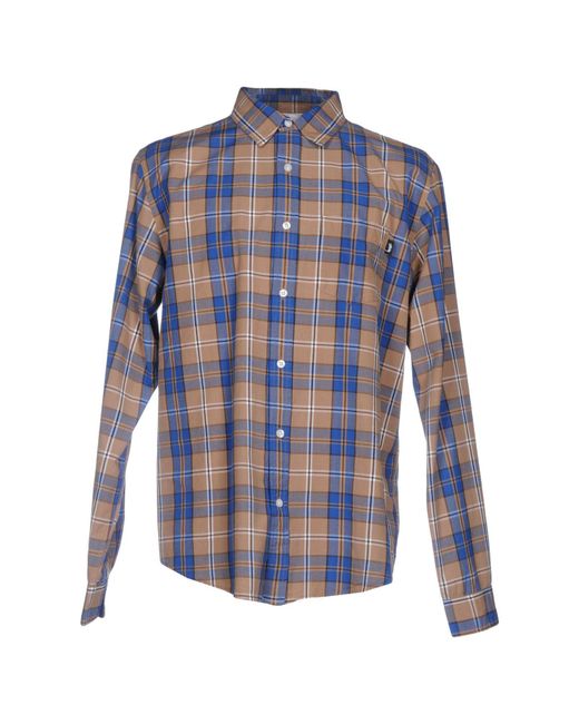 stussy shirt blue
