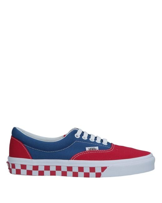 Vans Low-tops & Sneakers in Red for Men - Lyst