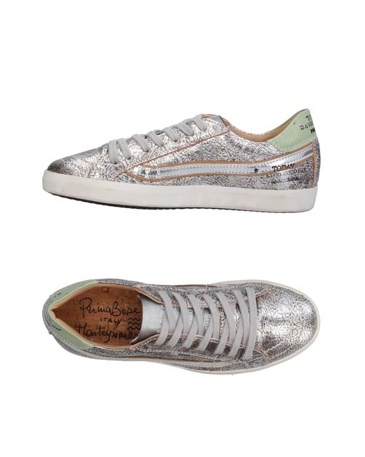 Primabase Lowtops & Sneakers in Metallic Lyst
