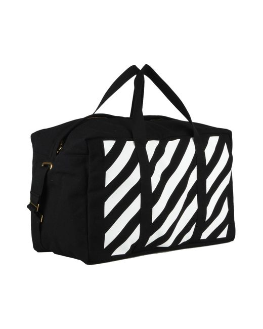 Off-white c/o virgil abloh Travel & Duffel Bag in Black for Men | Lyst