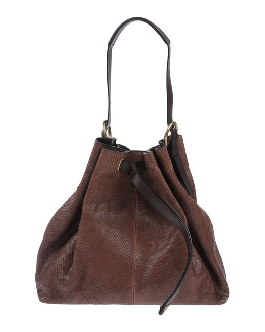 Orciani Handbag in Brown | Lyst