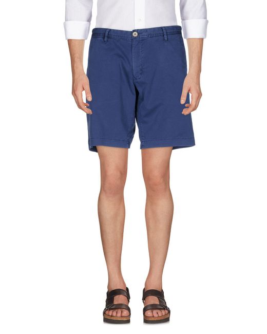 Lyst - Brooksfield Bermuda in Blue for Men