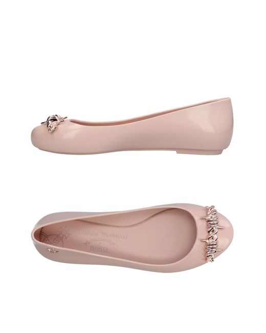 Vivienne westwood anglomania Ballet Flats in Pink | Lyst