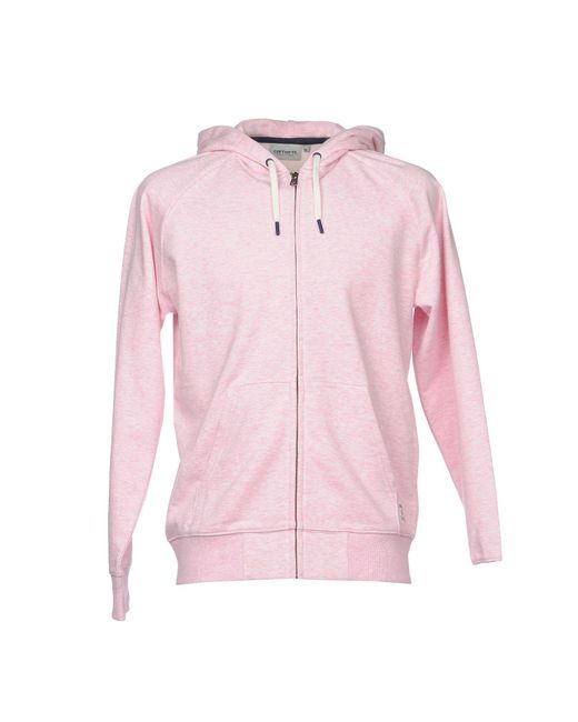 Carhartt Sweatshirt in Pink for Men | Lyst